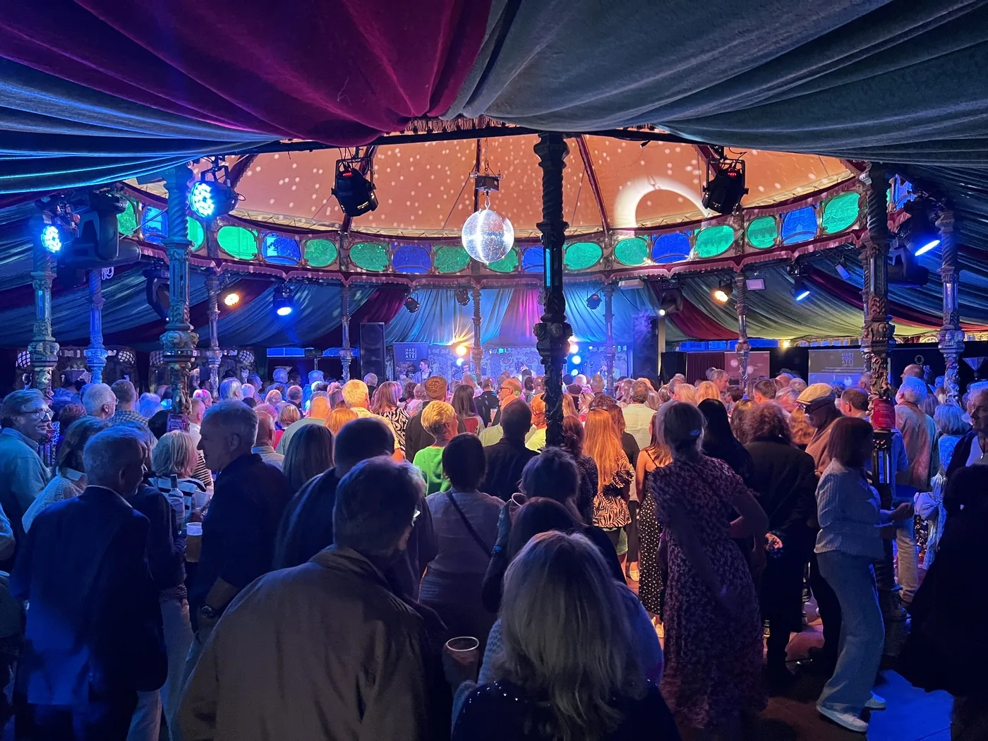The Spiegeltent Stage